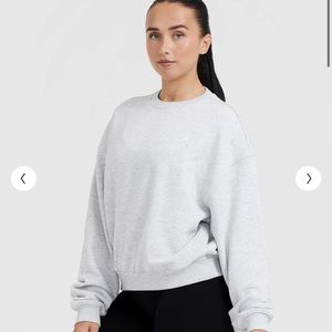 Oner Active ALL DAY LIGHTWEIGHT OVERSIZED SWEATSHIRT - light grey marl